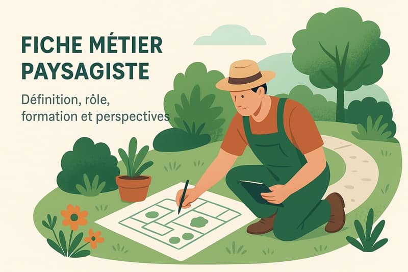 Fiche Métier Paysagiste : Définition, Rôle, Formation et Perspectives