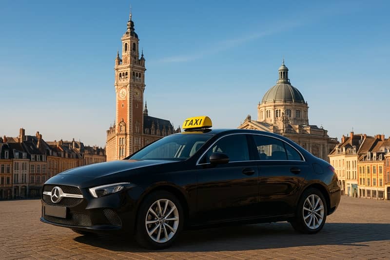 Taxi longue Distance Lille : votre solution fiable pour voyager confortablement partout en France