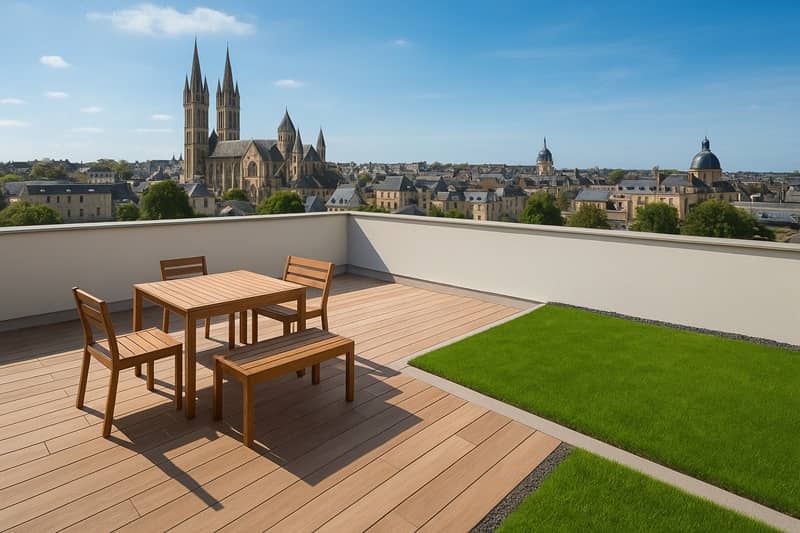 Aménagement terrasse Caen : guide complet pour réussir votre projet