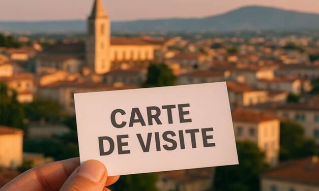 Carte de visite à Vitrolles : Donnez de la visibilité à votre activité locale