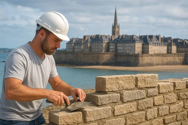 Maçon Saint-Malo – Votre Expert en Travaux de Maçonnerie à Saint-Malo et Ses Environs