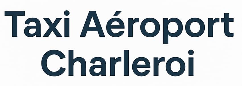taxi aeroport charleroi