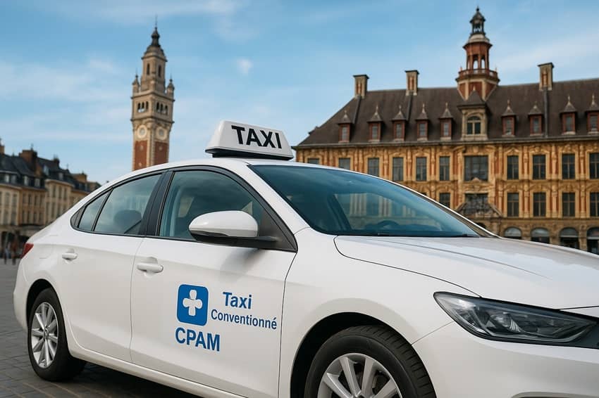 Taxi conventionné CPAM à Lille : Tout savoir sur le transport médical pris en charge